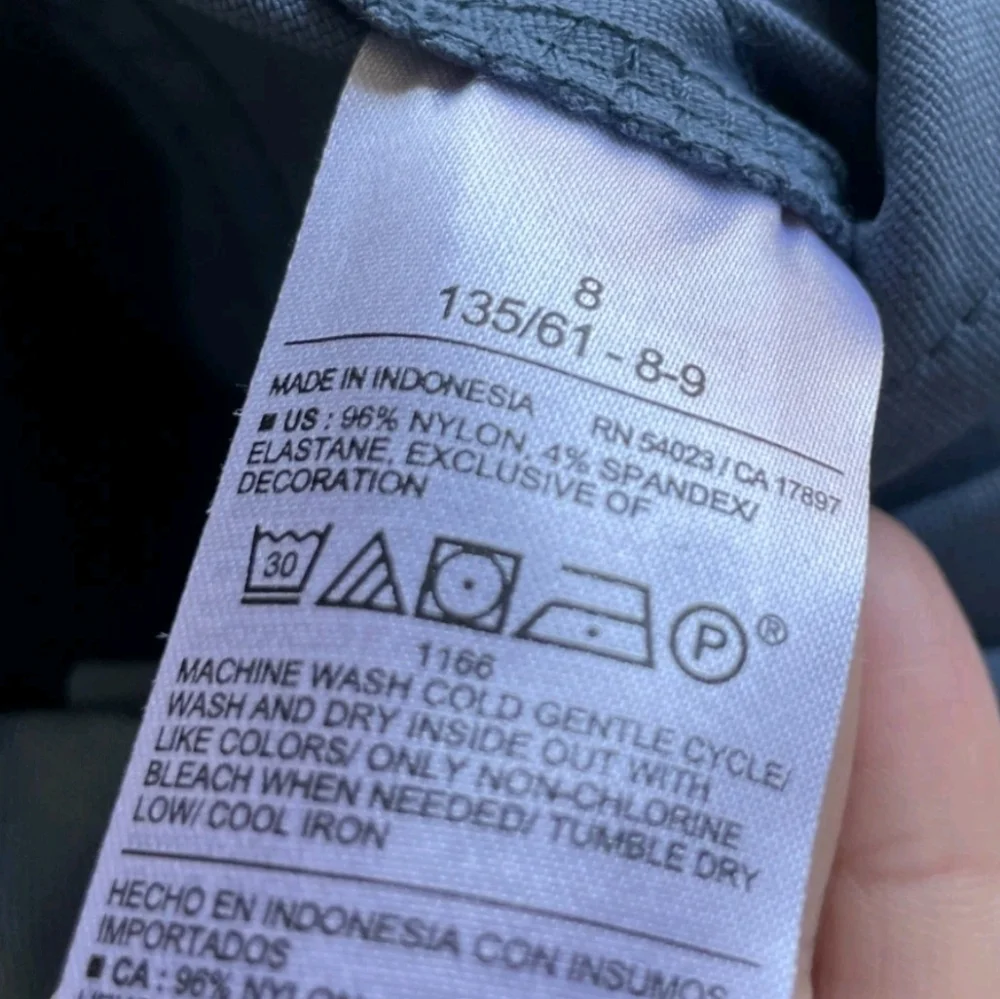 NWT Old Navy Boys Size 8 Blue Shredtech Pants Quick Dry